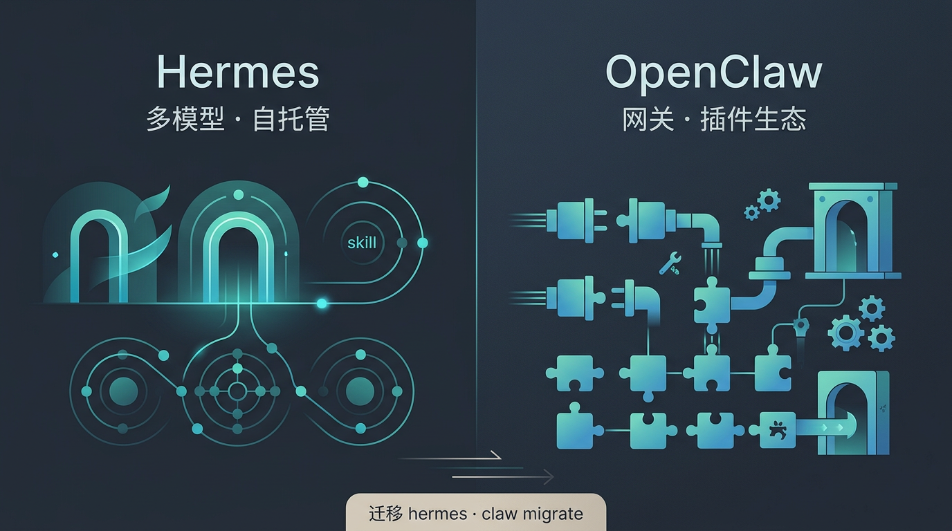 Hermes Agent 速览：多模型自托管，与 OpenClaw 怎么选