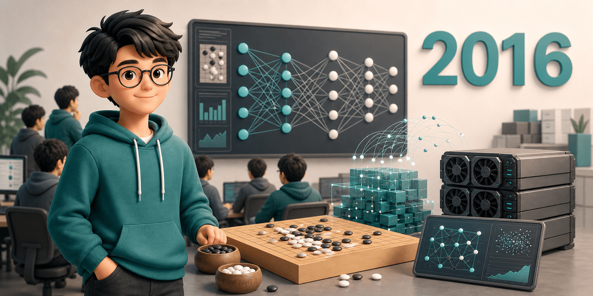 2016，AlphaGo 下了一盘给所有人的棋