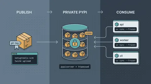 自建私有 PyPI：用 pypiserver + uv 把内部库理顺的实战笔记